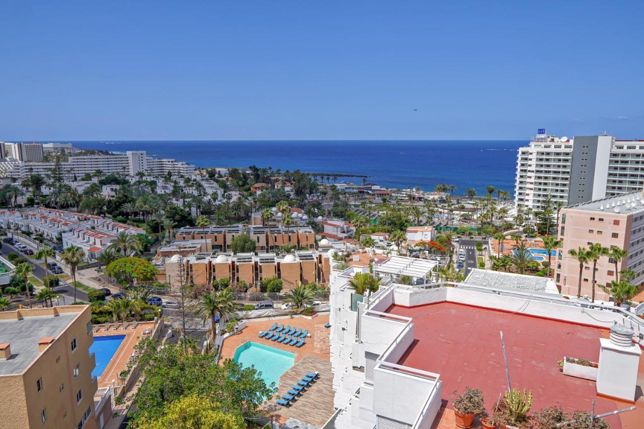 Stylish Modern Studio With Ocean View And Pools, 1001, Ponderosa Playa de las Americas  Exterior foto