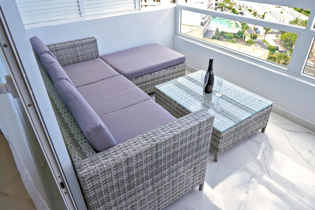 Stylish Modern Studio With Ocean View And Pools, 1001, Ponderosa Playa de las Americas  Exterior foto