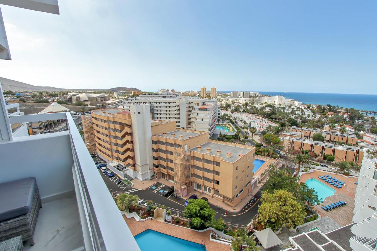 Stylish Modern Studio With Ocean View And Pools, 1001, Ponderosa Playa de las Americas  Exterior foto